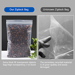 Heavy Duty Plastic Zip Top Bags&nbsp;OPP-WH0005-12E