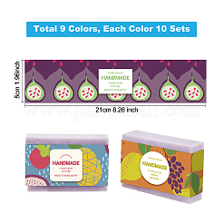Abstract Fruit Style Soap Paper Tag&nbsp;DIY-WH0399-69Z