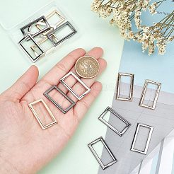 15Pcs 3 Colors Alloy Buckles&nbsp;DIY-GF0006-13B