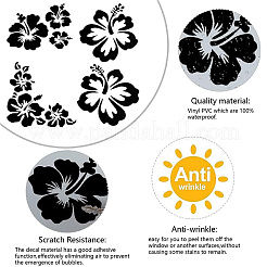 4Pcs 4 Styles PET Waterproof Self-adhesive Car Stickers&nbsp;DIY-WH0308-225A-027