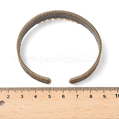Alloy Cuff Bangles for Women&nbsp;BJEW-B129-01