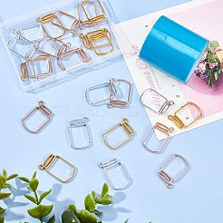 24Pcs 3 Colors Alloy Open Back Bezel Pendants&nbsp;FIND-OC0001-21
