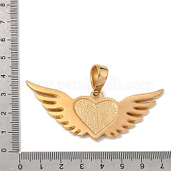 304 Stainless Steel Cubic Zirconia Big Pendant Cabochon Settings&nbsp;SA-CBA8660-03G