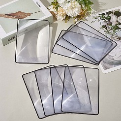 8Pcs PVC Page Magnifying Bookmarks&nbsp;AJEW-SP0002-33