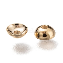 Brass Beads Caps&nbsp;KK-H759-37B-G