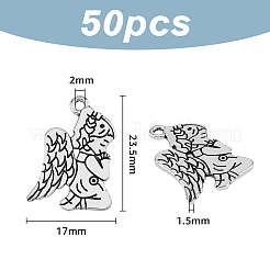 50PCS Tibetan Style Alloy Pendants&nbsp;TIBE-FH0001-23