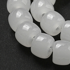 Imitation Jade Glass Beads Strands&nbsp;GLAA-NH0002-A05