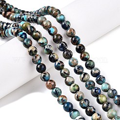 Natural Imperial Jasper Beads Strands&nbsp;G-N342-63D