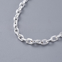 Brass Cable Chain Fine Necklaces&nbsp;NJEW-BB10869-16