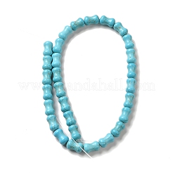 Synthetic Turquoise Dyed Beads Strands&nbsp;G-E594-05