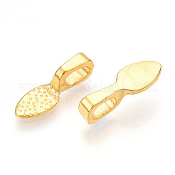 Alloy Glue-on Flat Pad Bails&nbsp;PALLOY-K005-01G