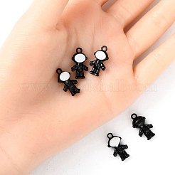 Baking Paint Alloy Pendants&nbsp;FIND-YW0002-12A