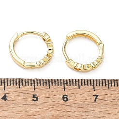 Brass Hoop Earrings&nbsp;KK-CBA30C7-16G