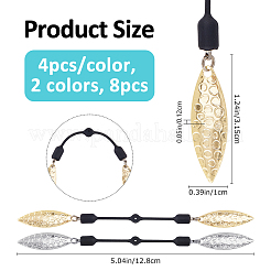 8Pcs 2 Colors Brass Fishing Lures&nbsp;FIND-FH0017-60A