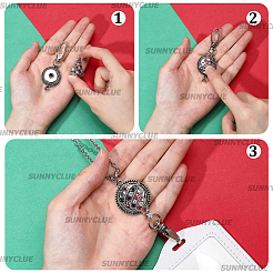 DIY Necklace Making Sets&nbsp;DIY-SC0031-59