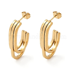 304 Stainless Steel Stud Earrings&nbsp;EJEW-G423-33E-G