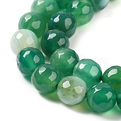Natural Striped Agate/Banded Agate Beads Strands&nbsp;G-A246-8mm-06