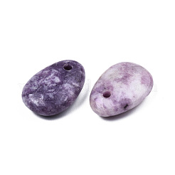 Natural Lepidolite Pendants&nbsp;G-N0325-15B