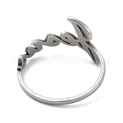 Non-Tarnish 201 Stainless Steel Finger Rings&nbsp;RJEW-G278-35P