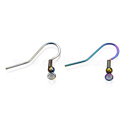 Ion Plating(IP) 304 Stainless Steel French Earring Hooks&nbsp;STAS-S119-019