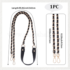 1Pc Alloy & PU Leather Purse Chains&nbsp;DIY-BM0002-88
