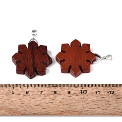 Natural Red Jasper Pendants&nbsp;G-T144-12E