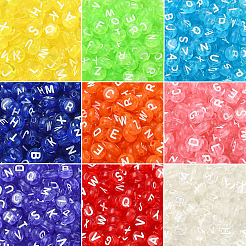 150Pcs Transparent Acrylic Beads&nbsp;TACR-YW0002-32A