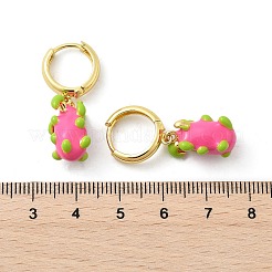 Brass Hoop Earrings&nbsp;EJEW-S251-04D-G