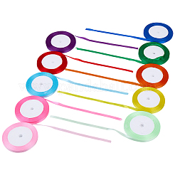 10 Rolls 10 Colors Polyester Ribbon&nbsp;OCOR-CY0002-55
