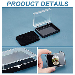 Rectangle Plastic Badge Storage Box&nbsp;LS-CON-WH0001-23