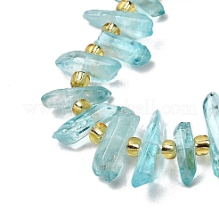 Natural Quartz Crystal Beads Strands&nbsp;G-F800-E08