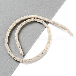 Synthetic Lava Rock Dyed Beads Strands&nbsp;G-H311-07-11