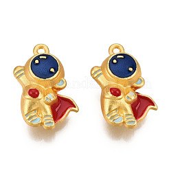 Rack Plating Alloy Enamel Pendants&nbsp;PALLOY-N172-070