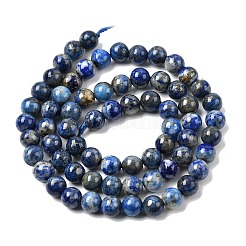 Natural Lapis Lazuli Beads Strands&nbsp;G-G344-A09-6mm