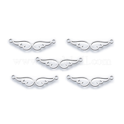 201 Stainless Steel Connector Charms&nbsp;STAS-N090-LA936-1
