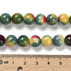 Dyed Natural Agate Beads Strands&nbsp;G-G203-09D-10mm