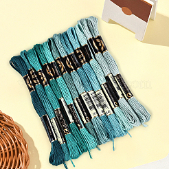Polyester Embroidery Threads&nbsp;OCOR-WH20074-13B-01B
