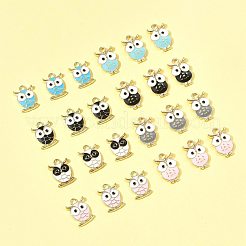 24Pcs 8 Styles Alloy Enamel Pendants&nbsp;ENAM-FS0003-48