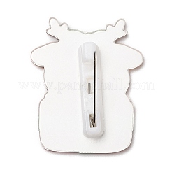Christmas Theme Acrylic Brooch&nbsp;JEWB-E024-01P-02