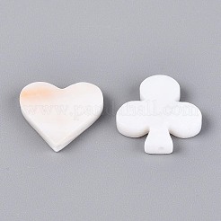 4Pcs 4 Styles Natural Freshwater Shell Beads&nbsp;BSHE-T014-48