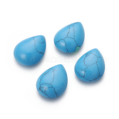 Synthetic Turquoise Cabochons&nbsp;LS-G-I214-D15-15x20mm