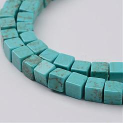 Natural Magnesite Bead Strands&nbsp;G-G931-02-6mm