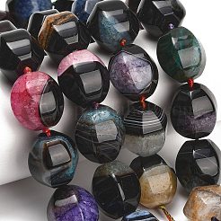 Natural Agate Beads Strands&nbsp;GG-L001-G01-03