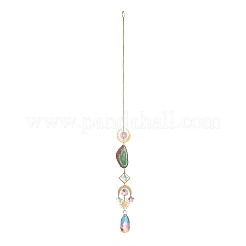 Brass & Crystal Suncatchers&nbsp;LS-HJEW-G018-04B-G
