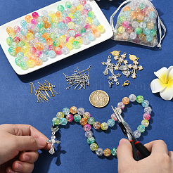 Religion DIY Pendant Decoration Making Kits&nbsp;DIY-YW0018-34