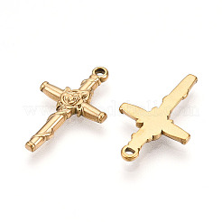304 Stainless Steel Pendants&nbsp;STAS-N109-35G