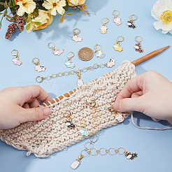Cattle Theme DIY Knitting Tool Sets&nbsp;HJEW-HS00021