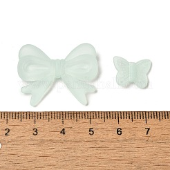 Frosted Transparent Acrylic Beads&nbsp;OACR-U006-03C