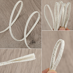 10M Folding Glitter PU Leather Cord&nbsp;OCOR-GF0004-11D
