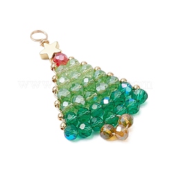 Handmade Seed Beaded Pendants&nbsp;PALLOY-JF03042